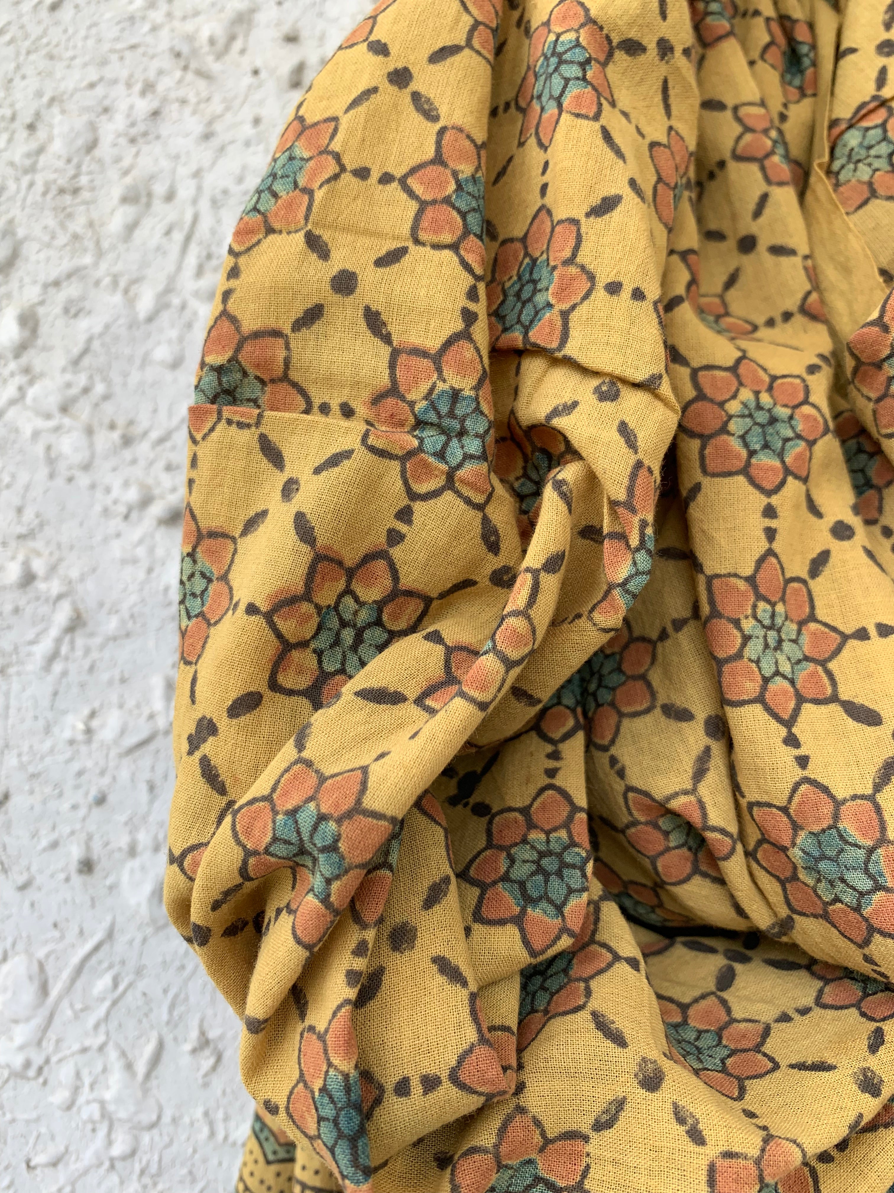 Handblock Ajrakh Dupatta