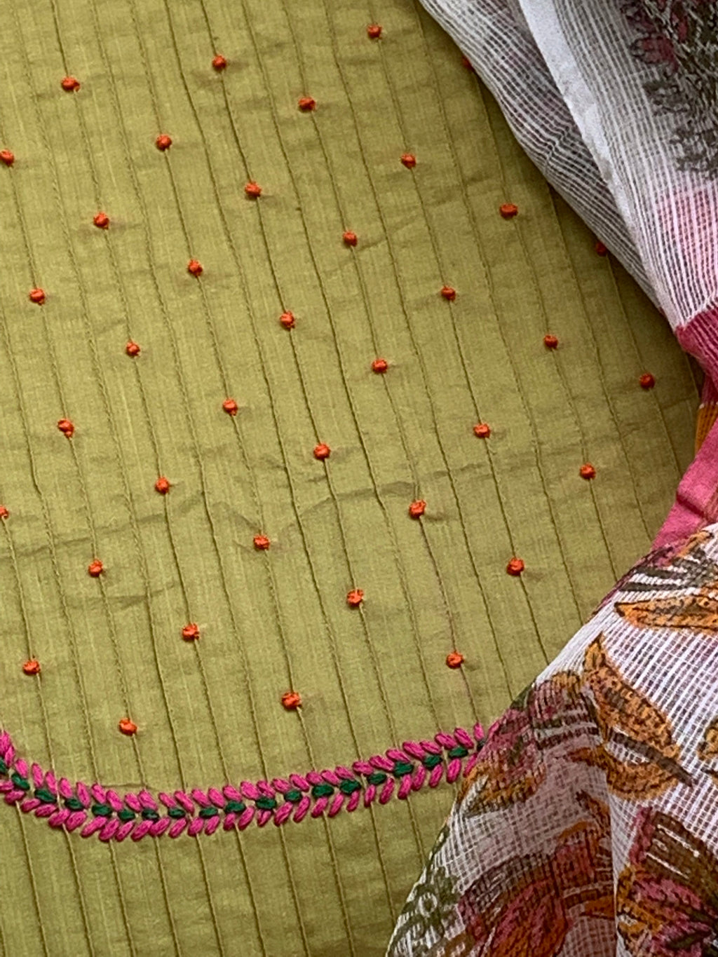 Handcrafted Kurta Dupatta set