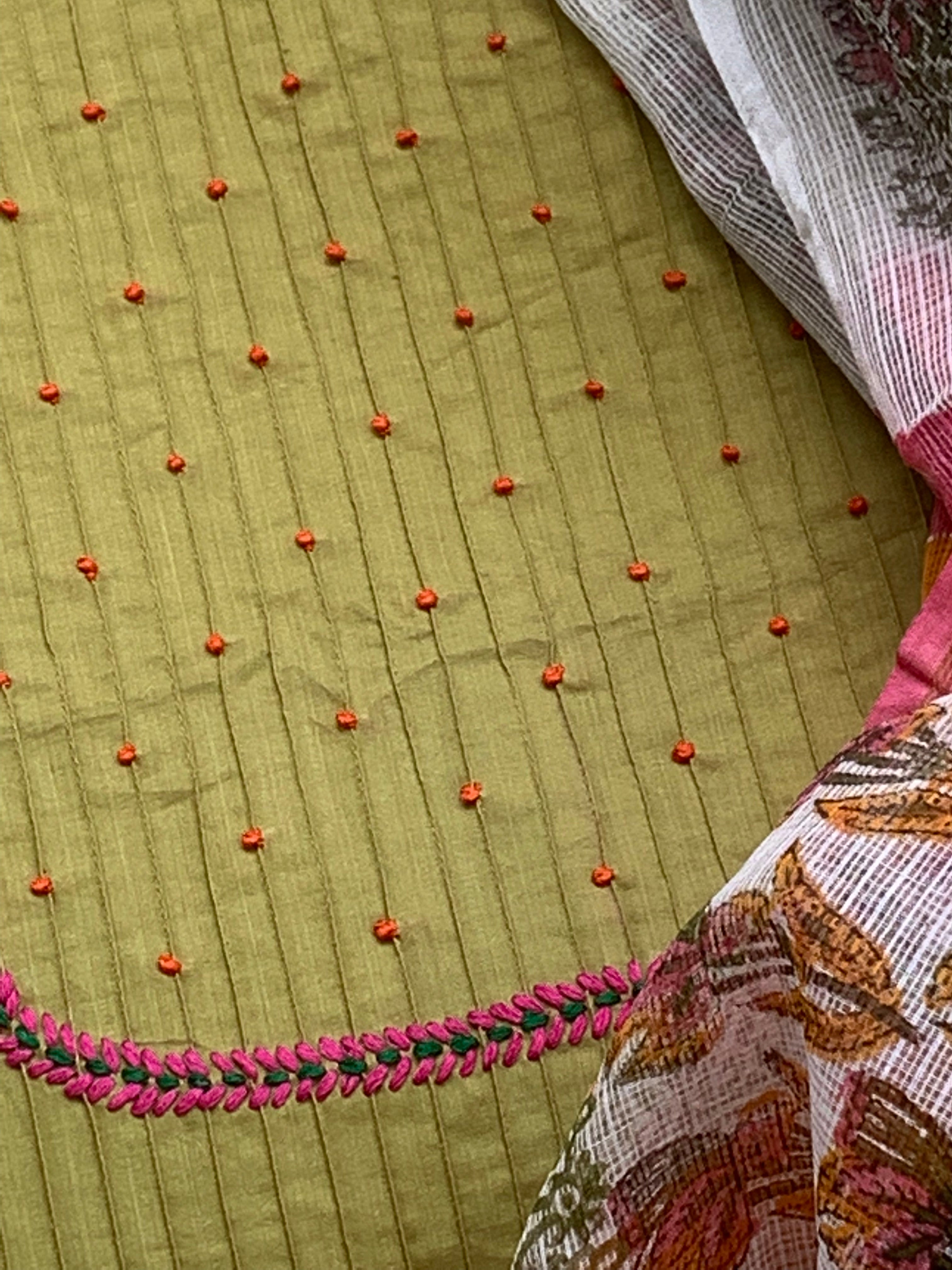 Handcrafted Kurta Dupatta set
