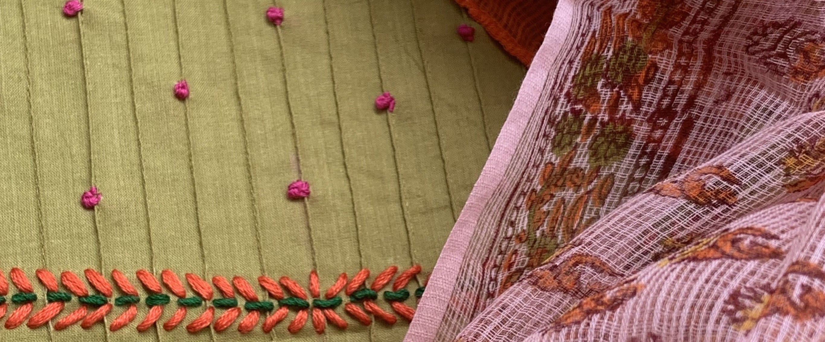 Handcrafted Kurta Dupatta set