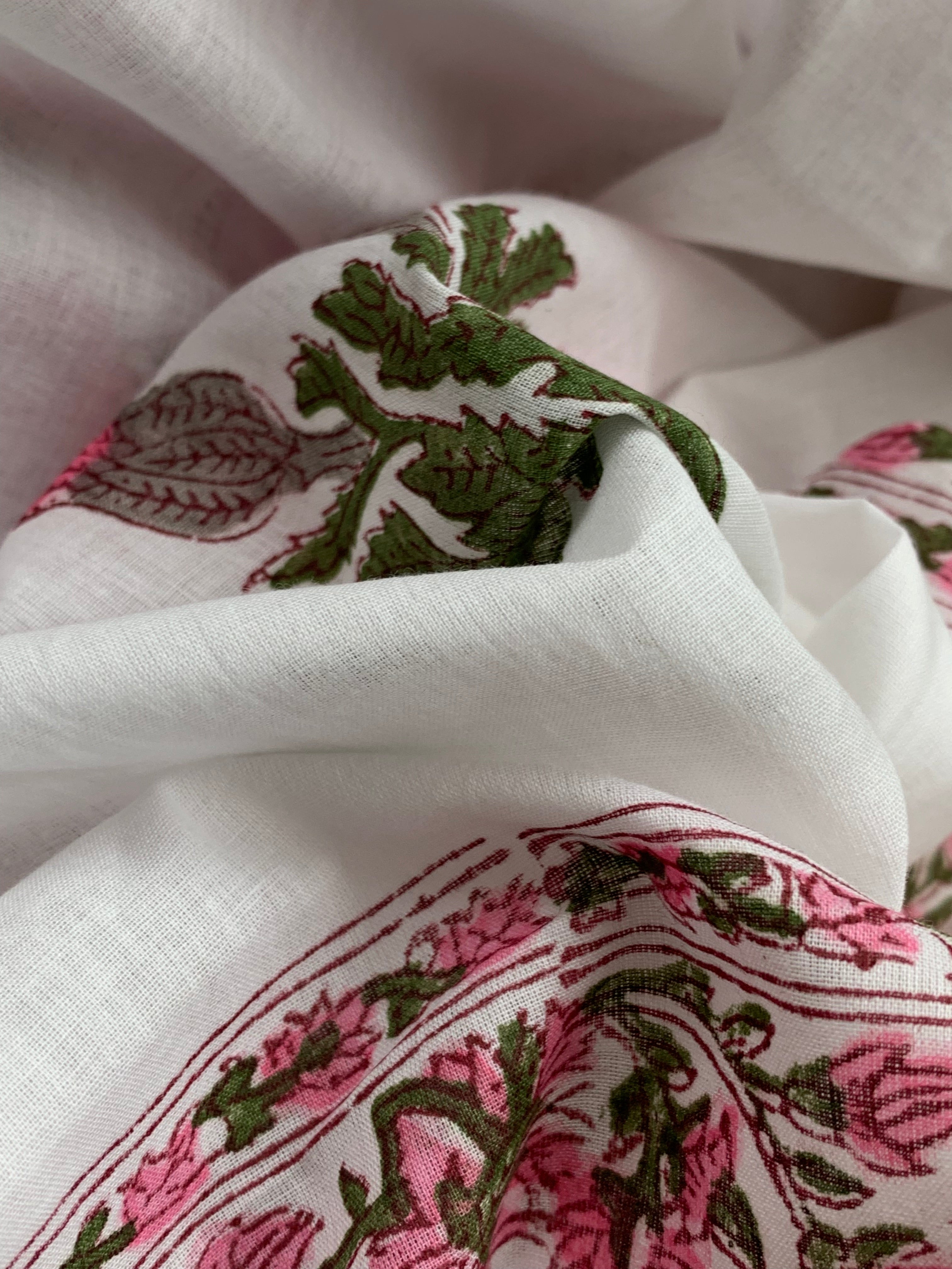 Handblock Cotton Suit