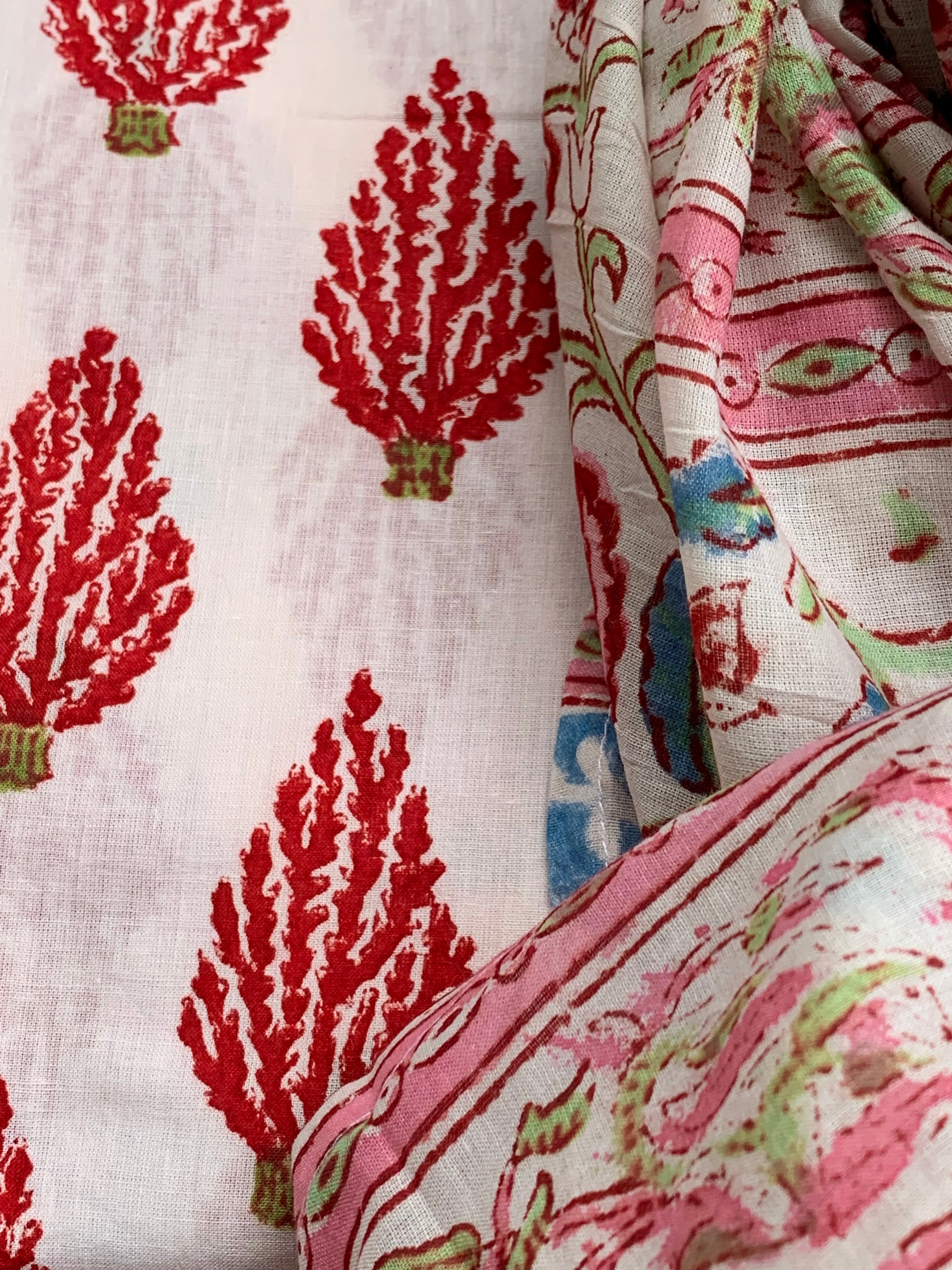 Handblock Cotton Suit
