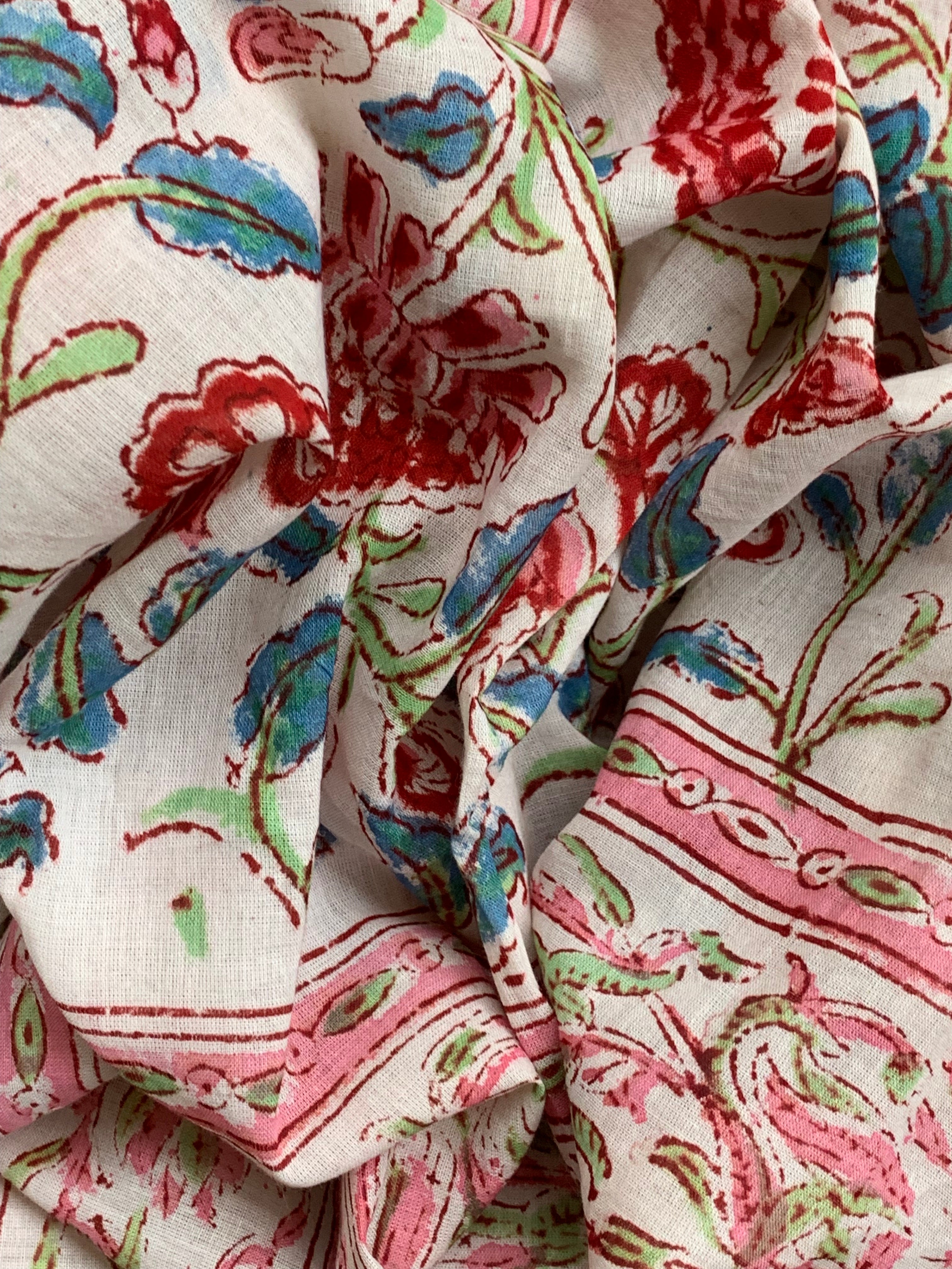 Handblock Cotton Suit