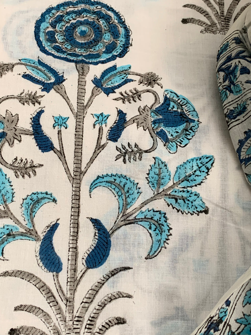 Handblock Cotton Suit