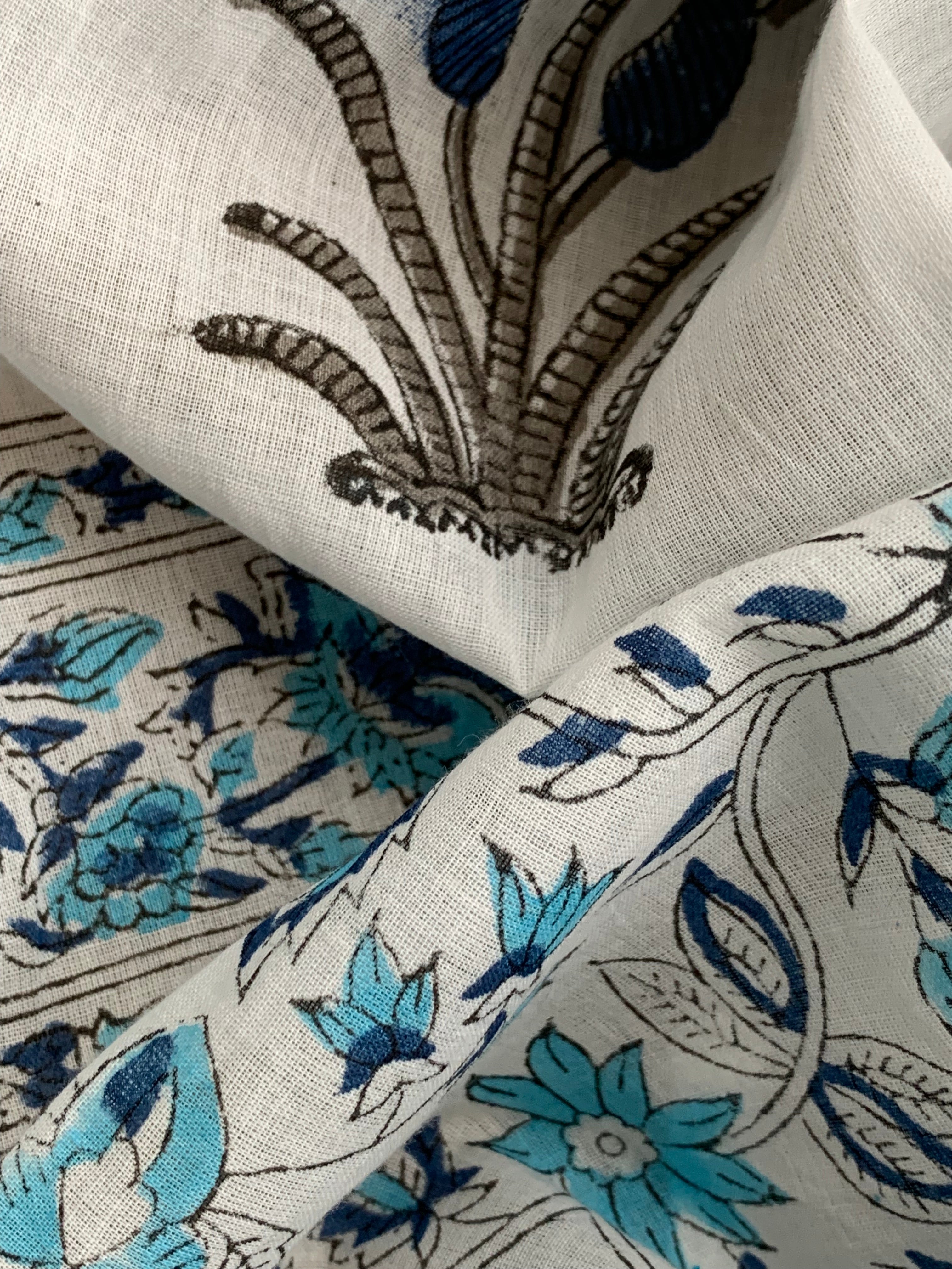 Handblock Cotton Suit