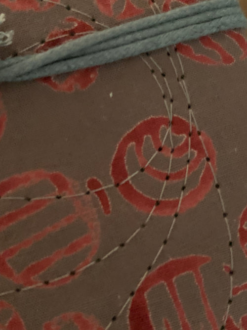 Block Print Fabric Cover Diary