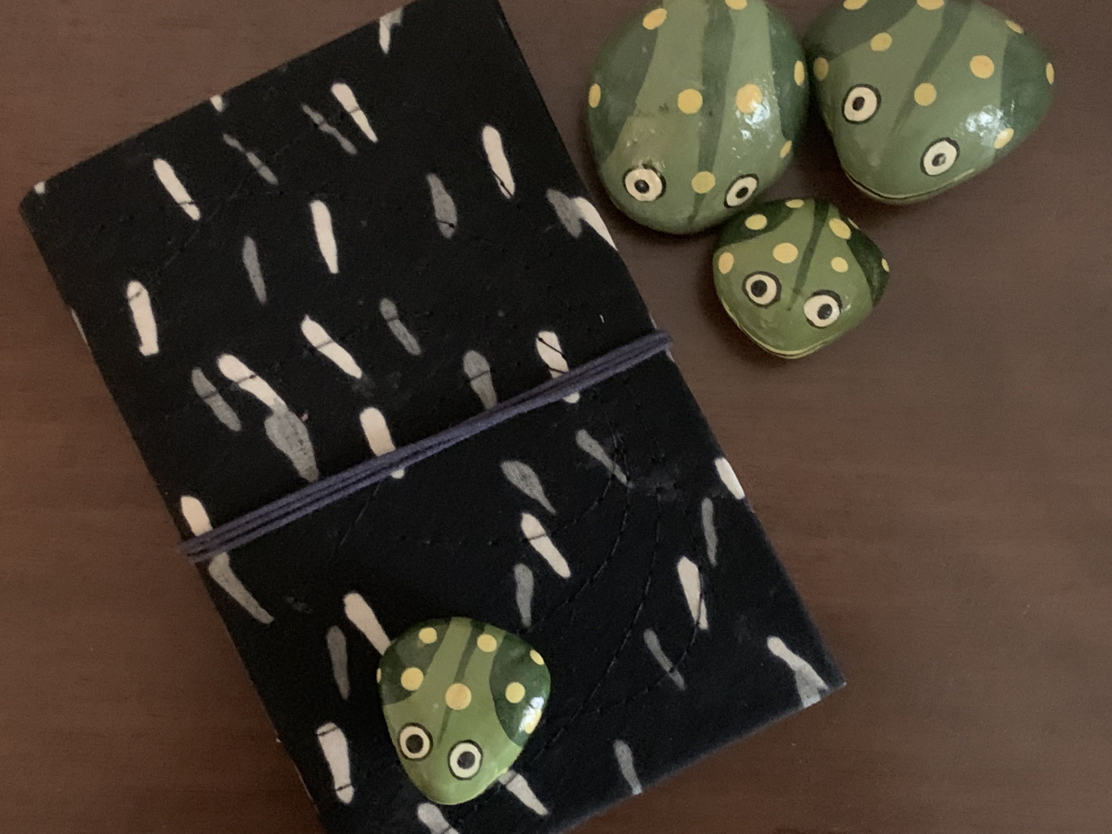 Block Print Fabric Cover Diary