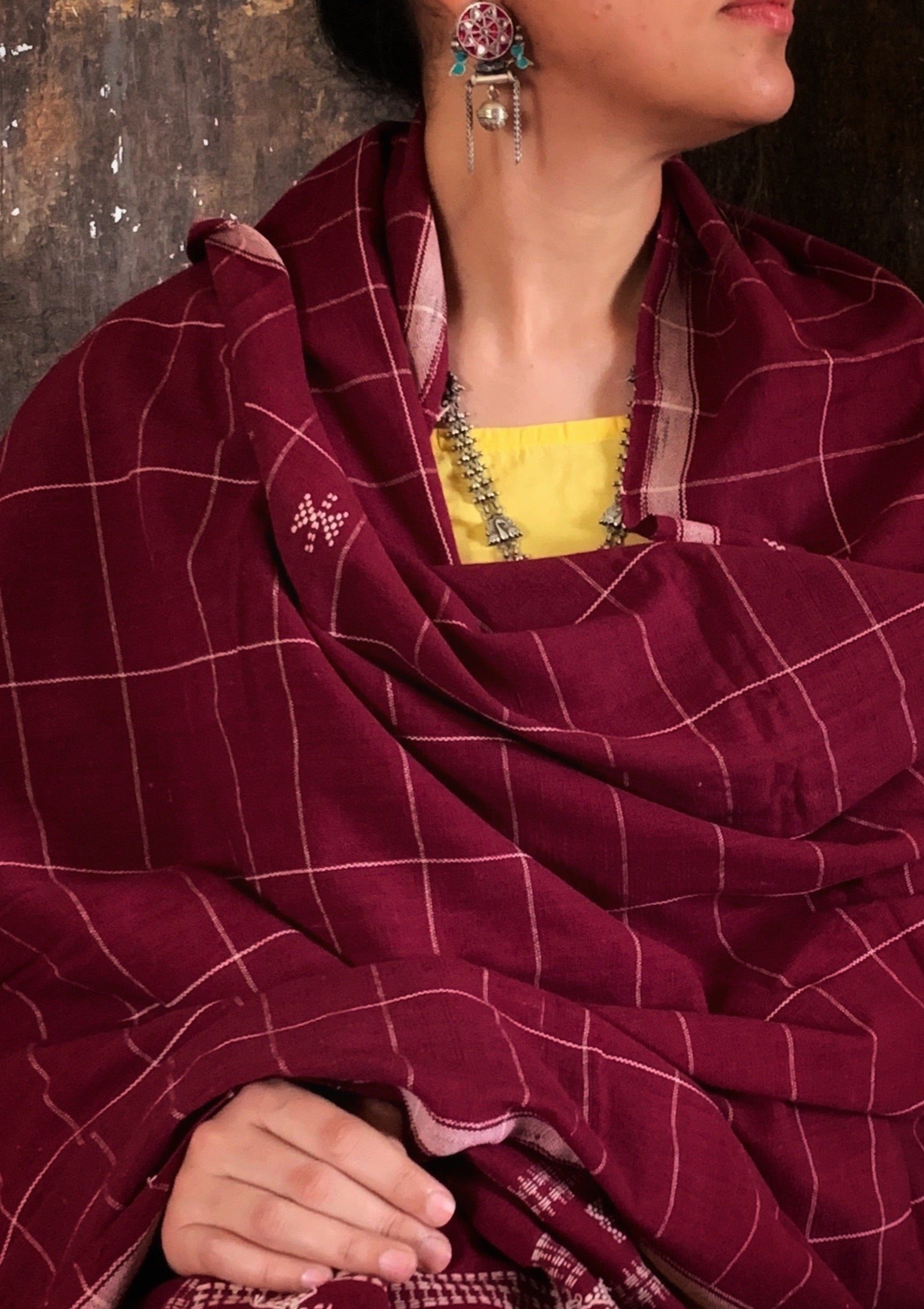 Handwoven Kotpad Dupatta