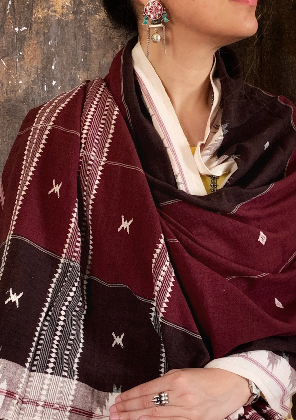 Handwoven Kotpad Dupatta