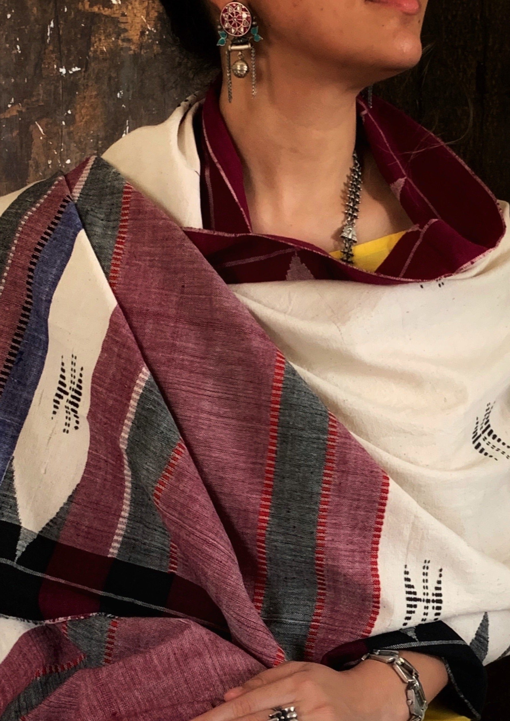 Handwoven Kotpad Dupatta