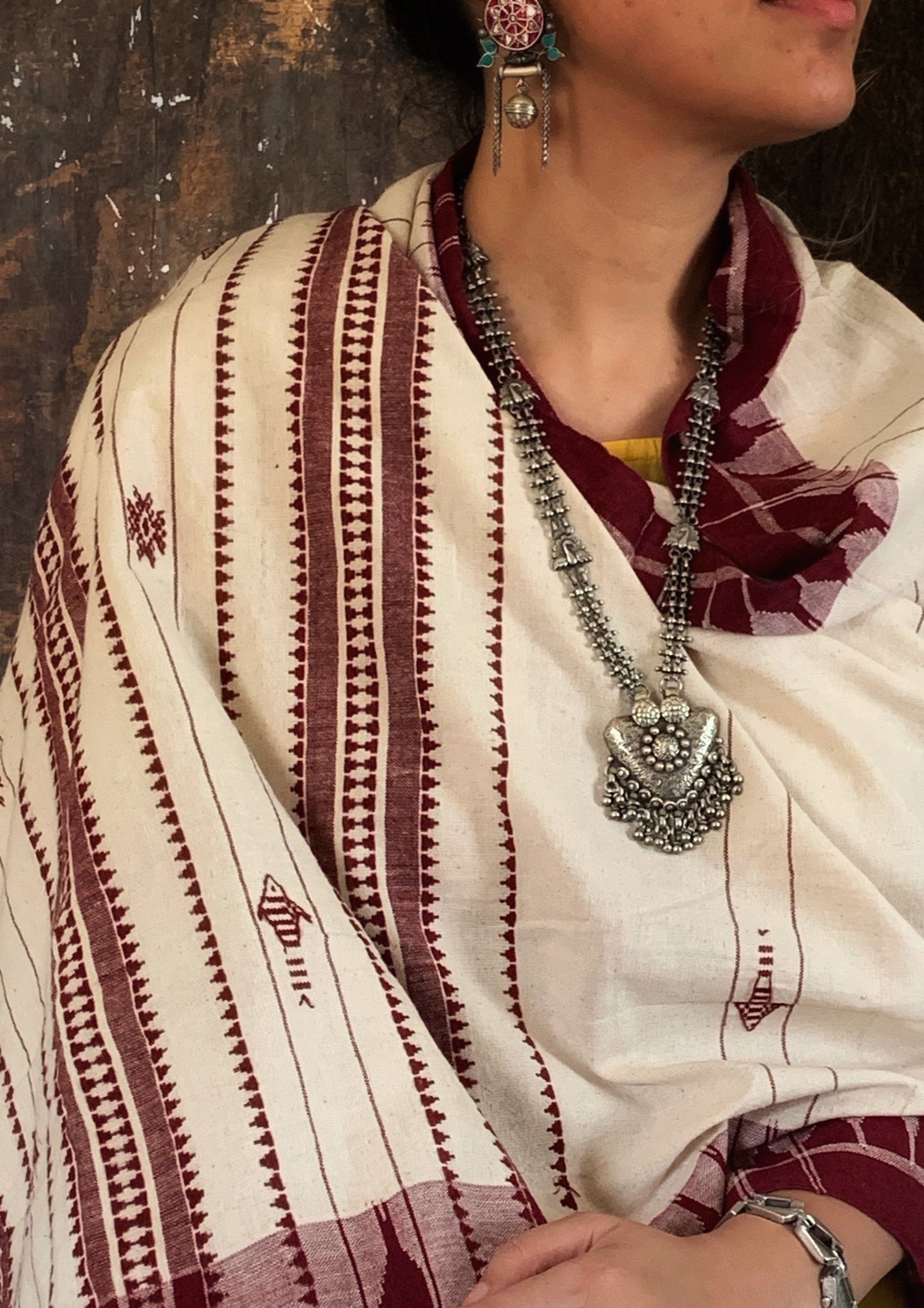 Handwoven Kotpad Dupatta