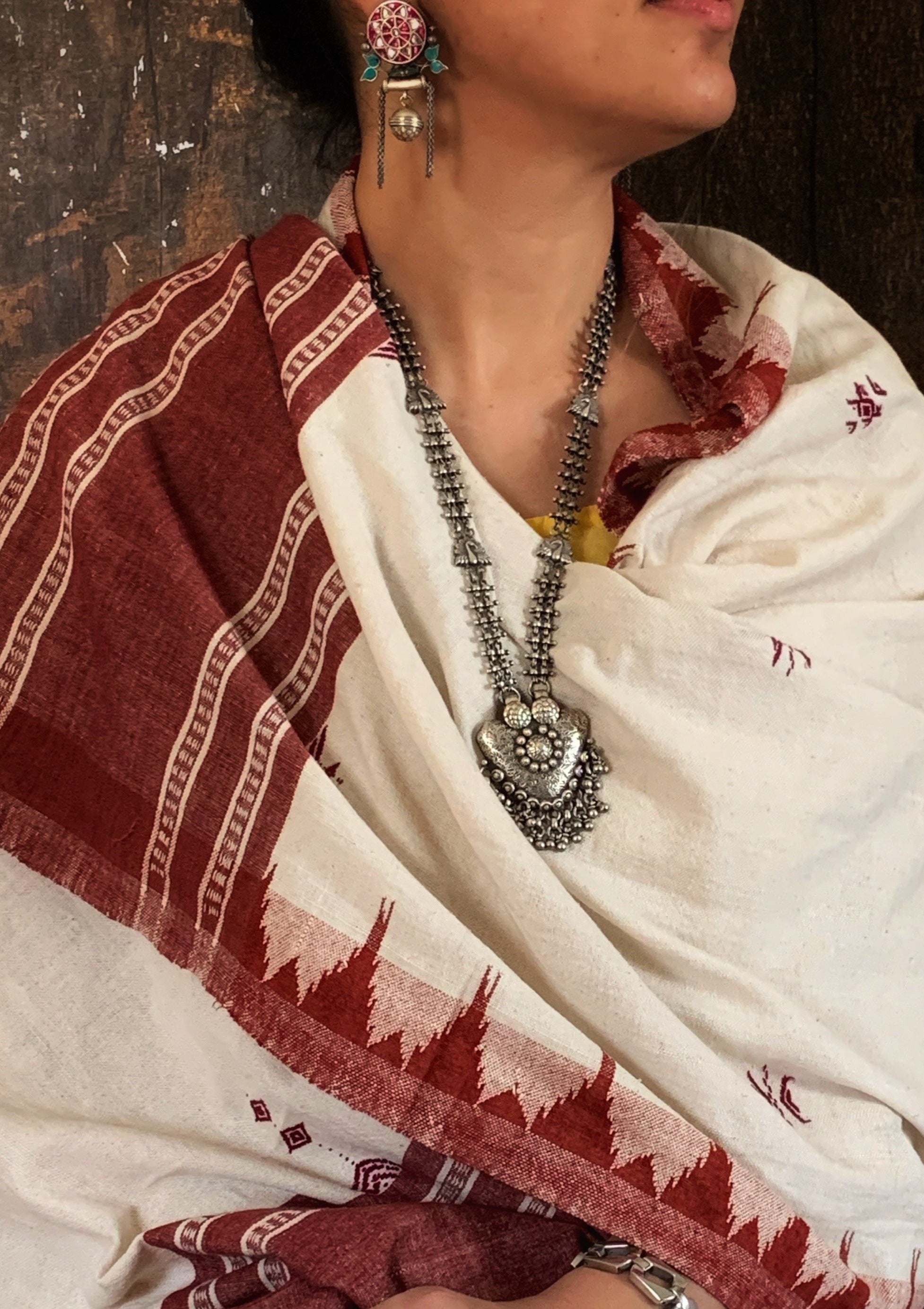 Handwoven Kotpad Dupatta
