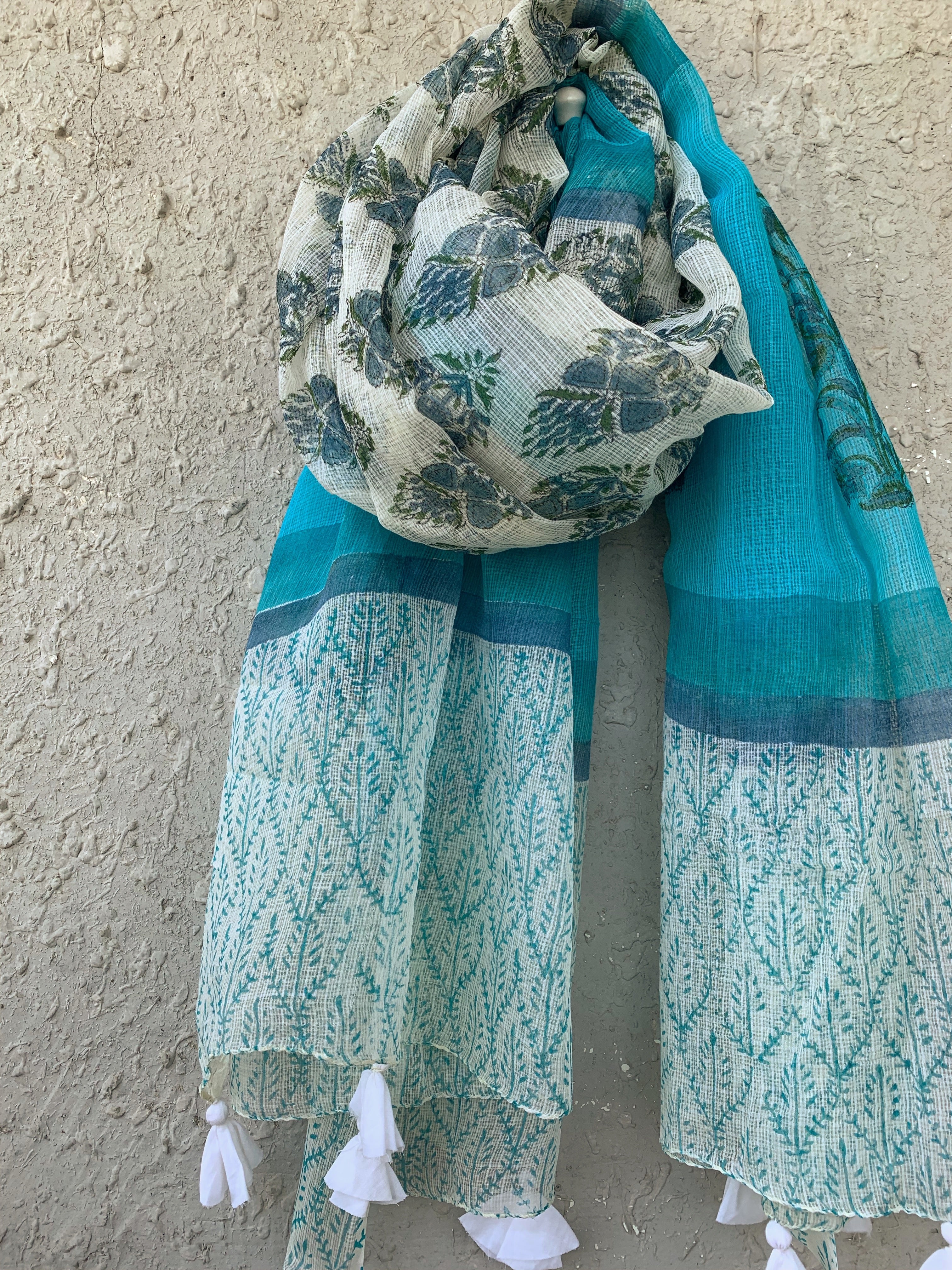 Handblock Kota Dupatta