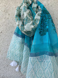 Handblock Kota Dupatta