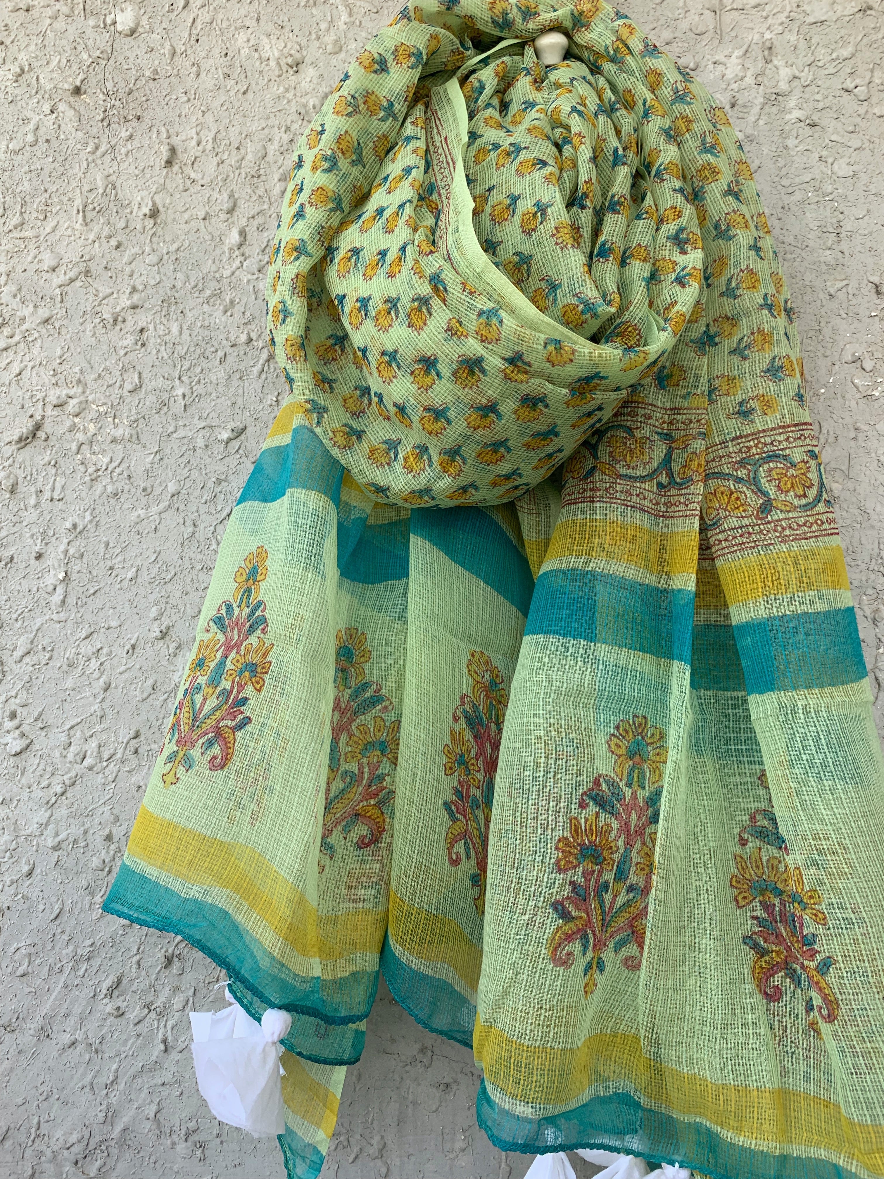 Handblock Kota Dupatta