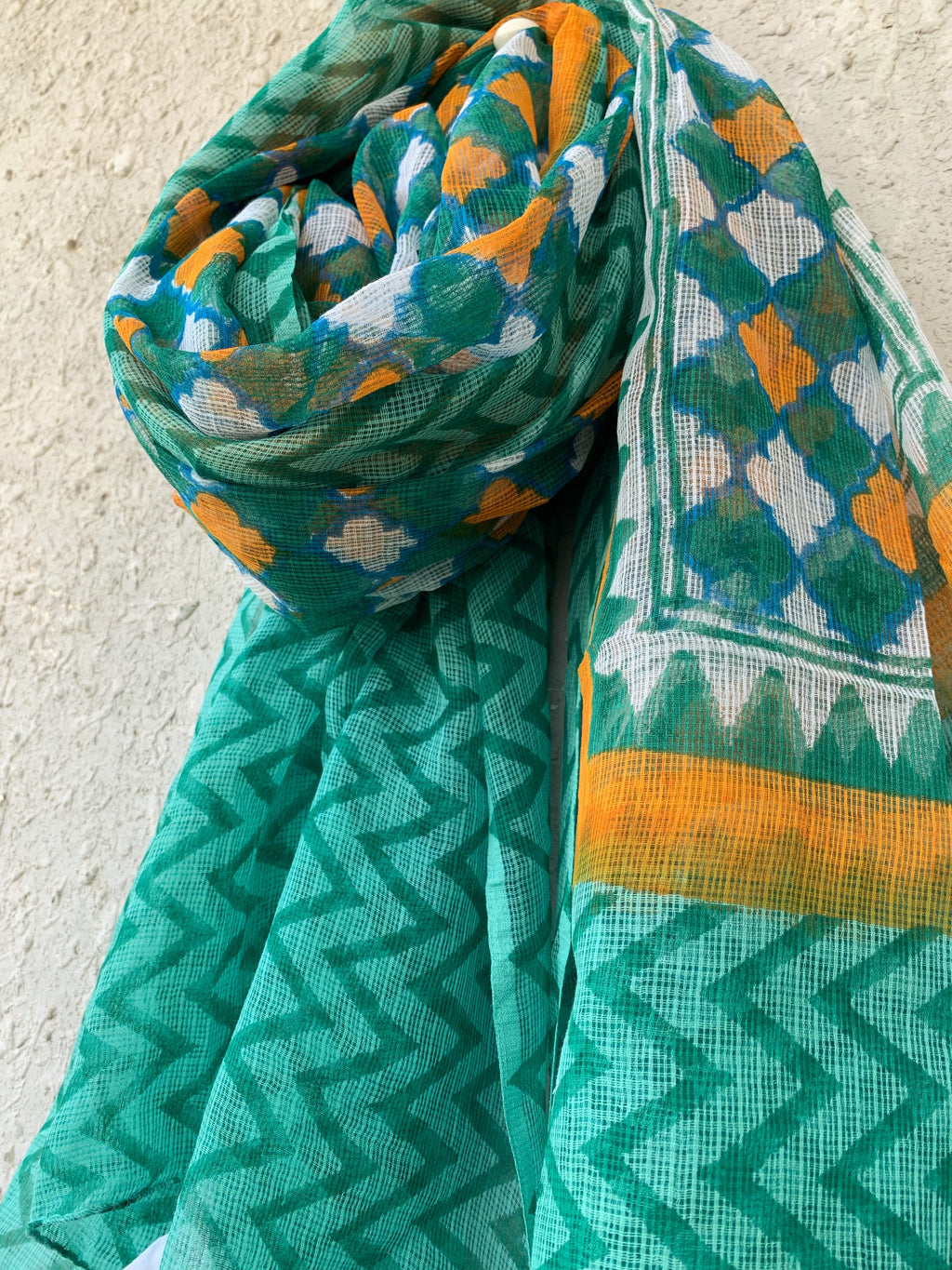 Handblock Kota Dupatta