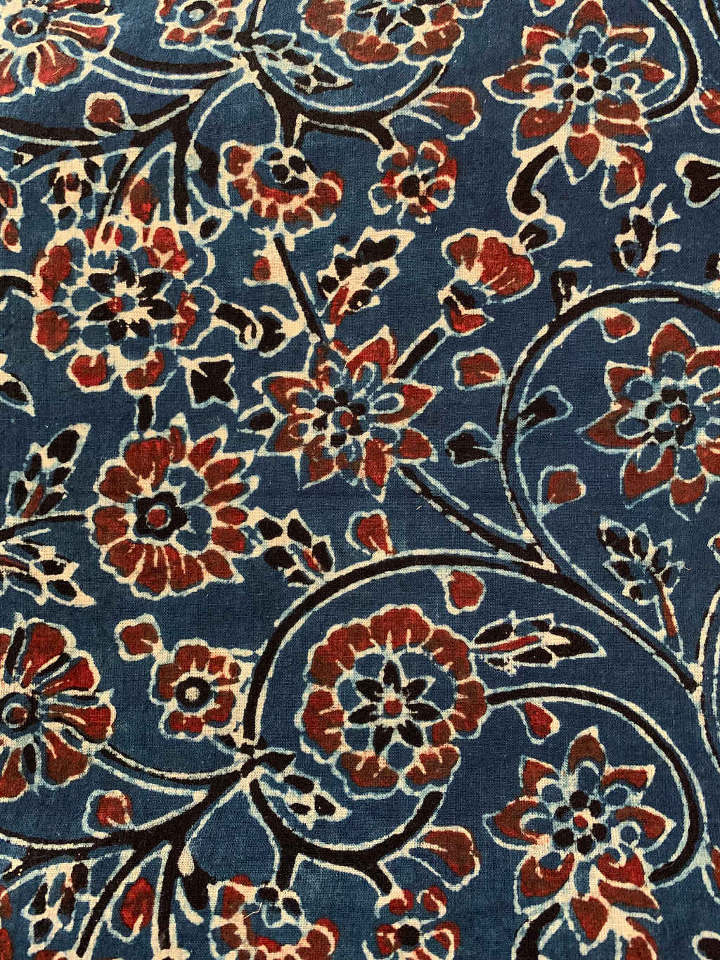 Handblock Ajrakh Kota Suit