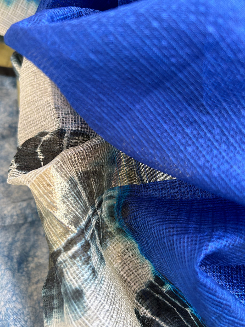 Handcrafted Cotton Art Silk Kota Suit