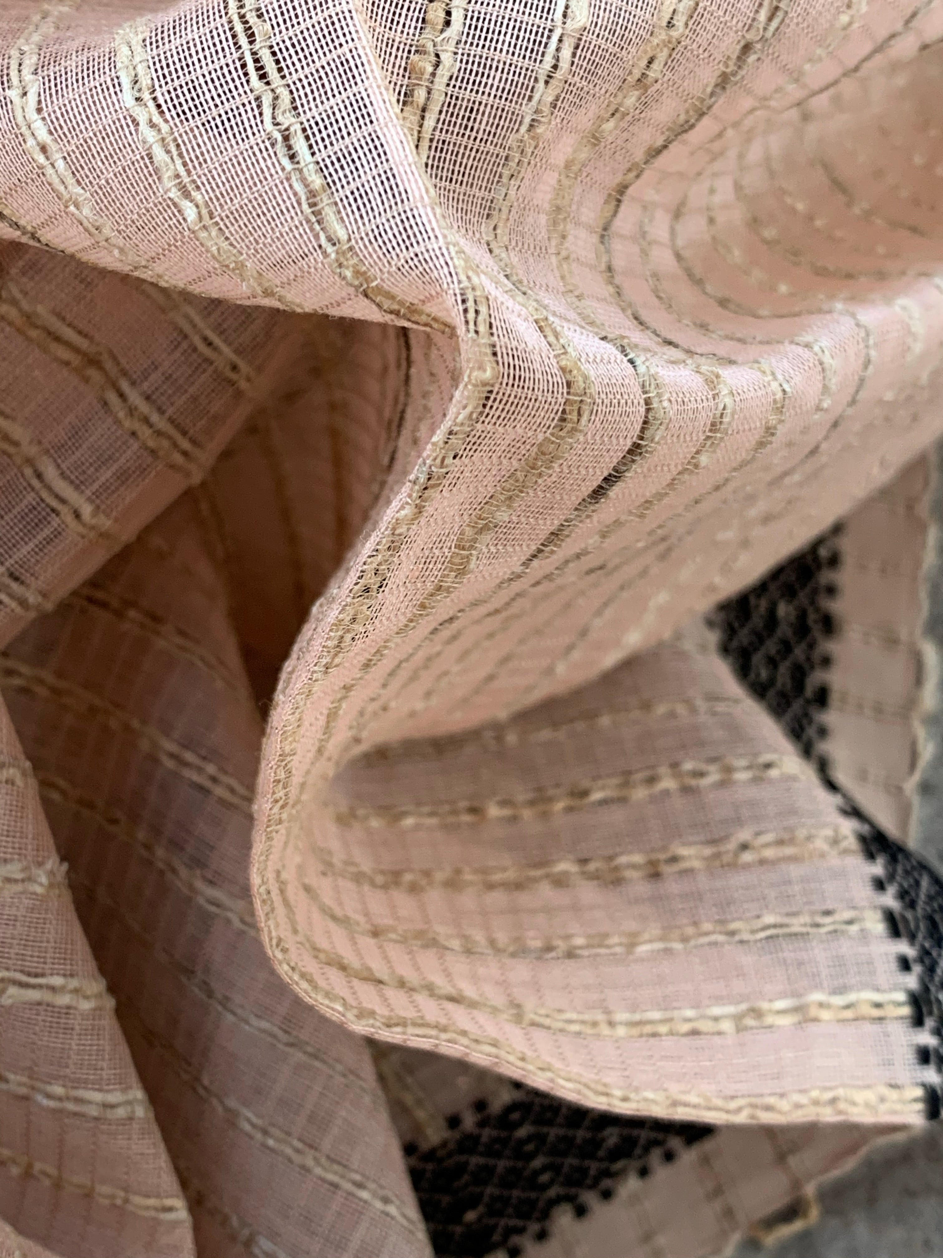 Handwoven Maheshwari Kurta dupatta set