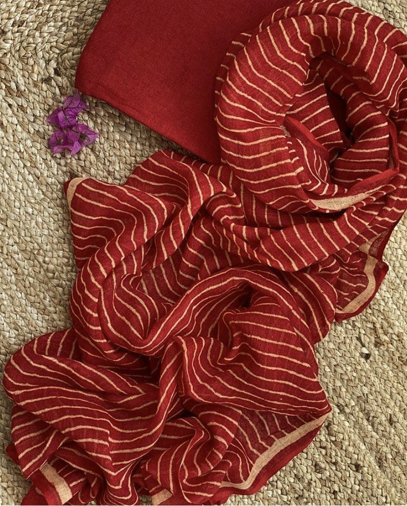Linen Kurta Dupatta set