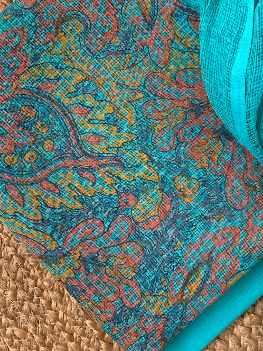 Handblock Kota Cotton Suit