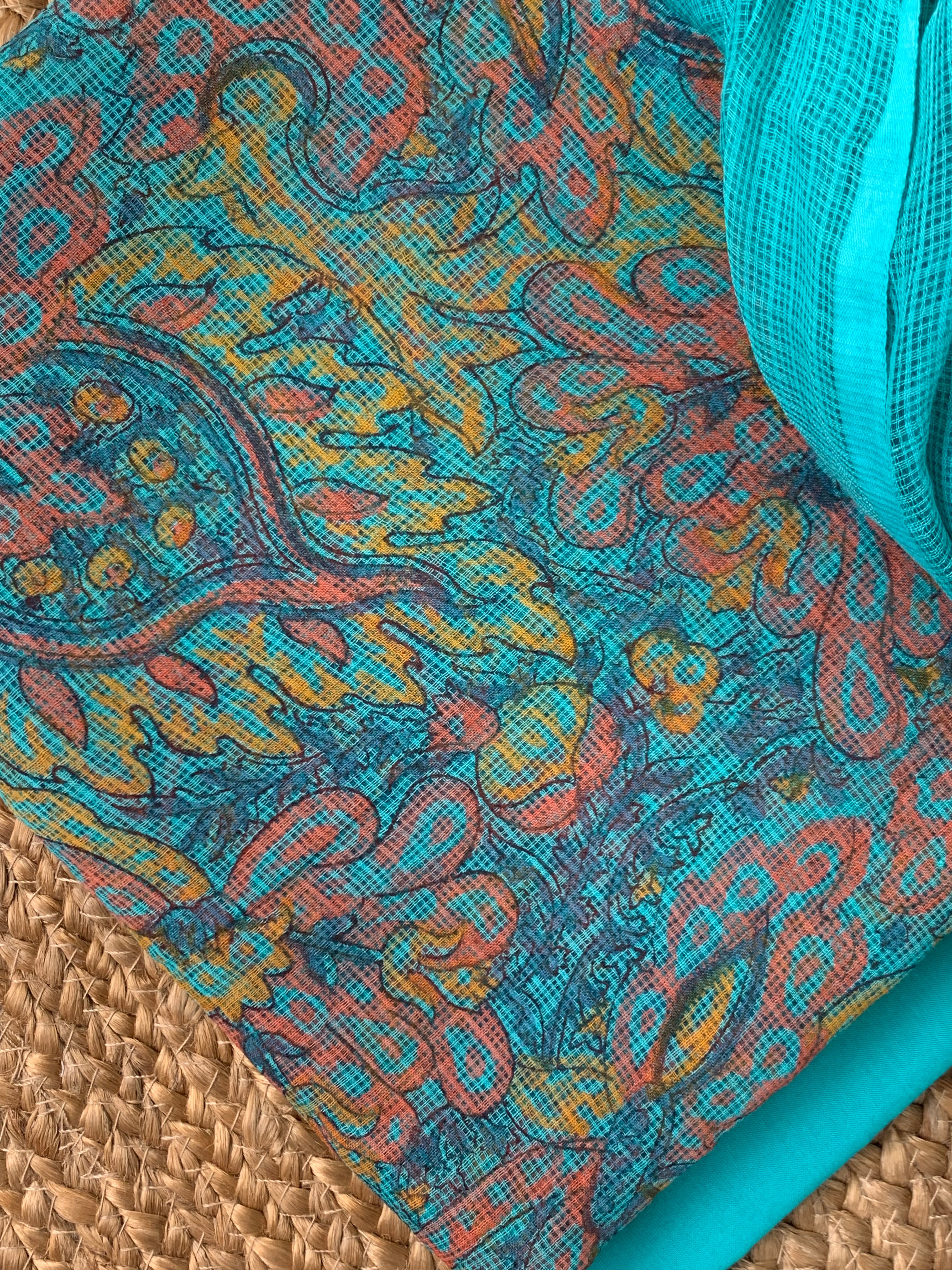 Handblock Kota Cotton Suit