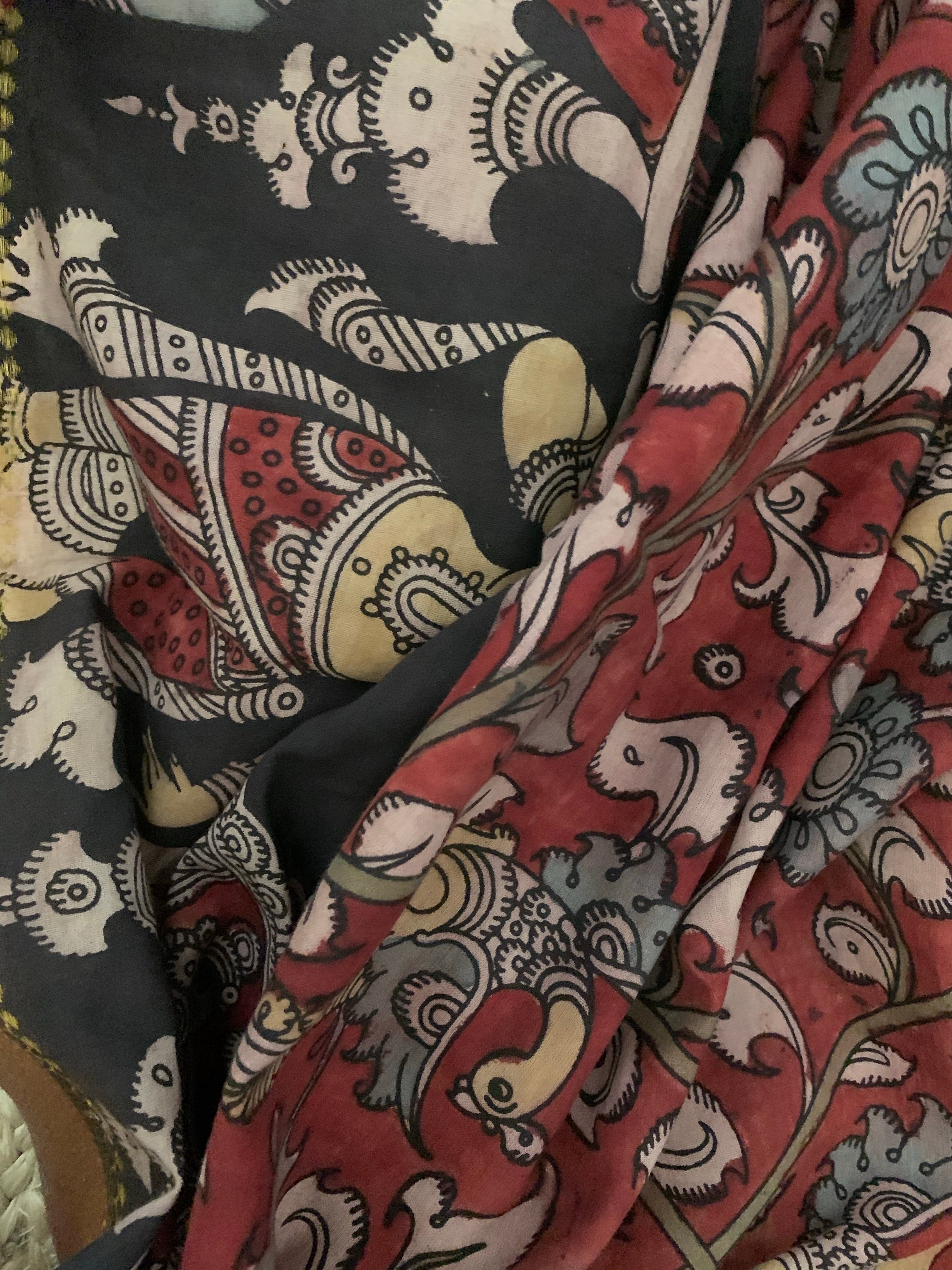 Kalamkari Kurta Dupatta Set