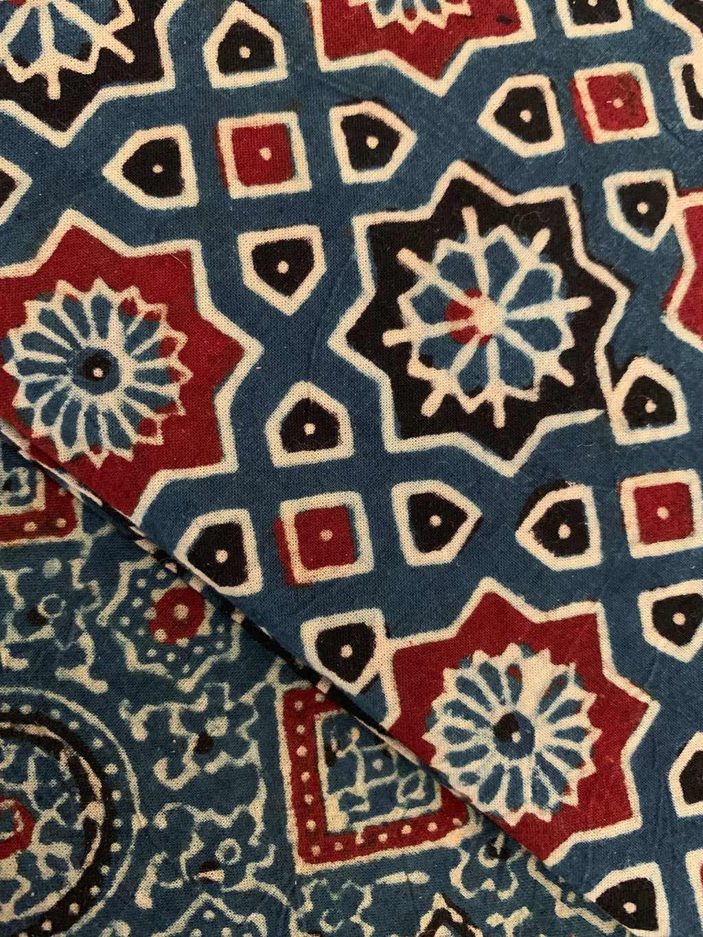 Handblock Ajrakh Suit
