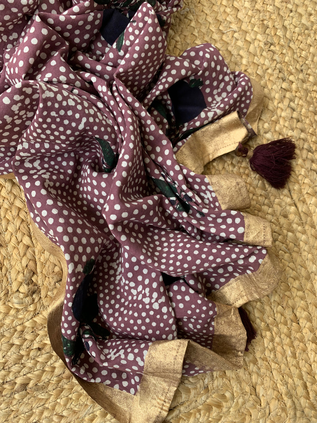 Handcrafted Cotton Mul Dupatta Suit