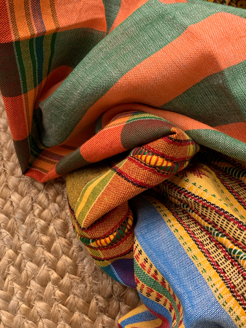 Handwoven Bhujodi Kurta Dupatta Set