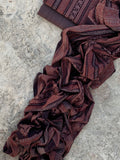 Natural Dyed Bagh Handblock Cotton Suit