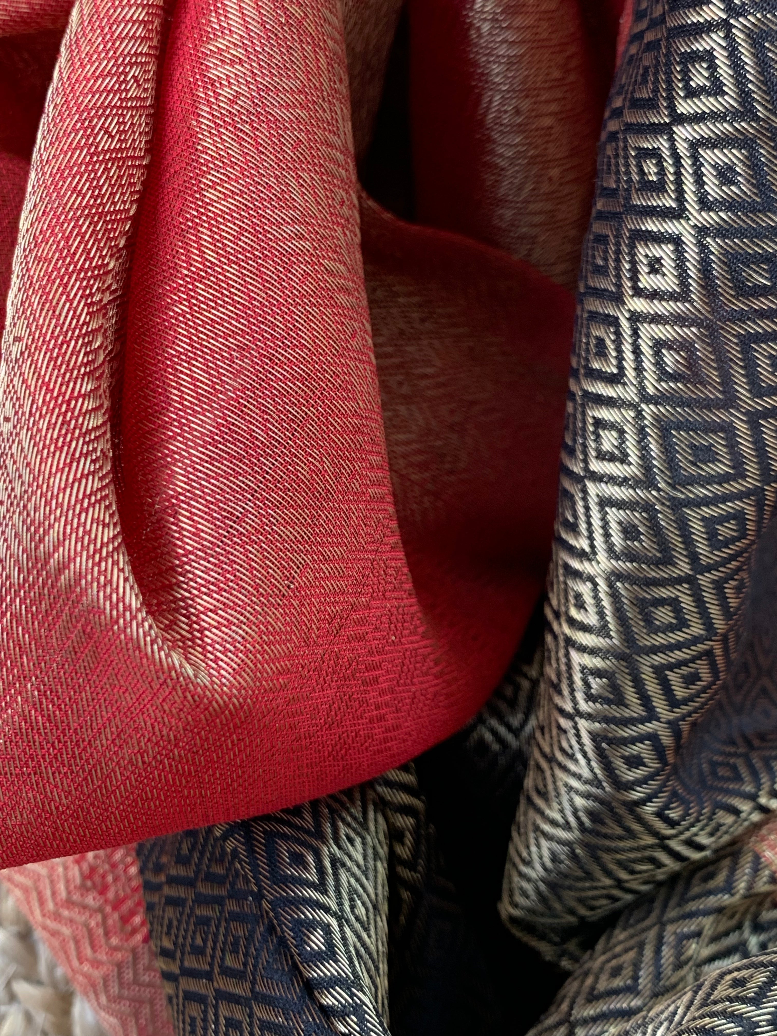 Handwoven Maheshwari Kurta dupatta set