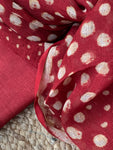 Handcrafted Linen Kurta Dupatta Set With Cotton Flex bottom