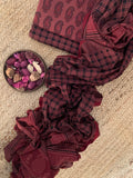 Natural Dyed Bagh Handblock Cotton Suit