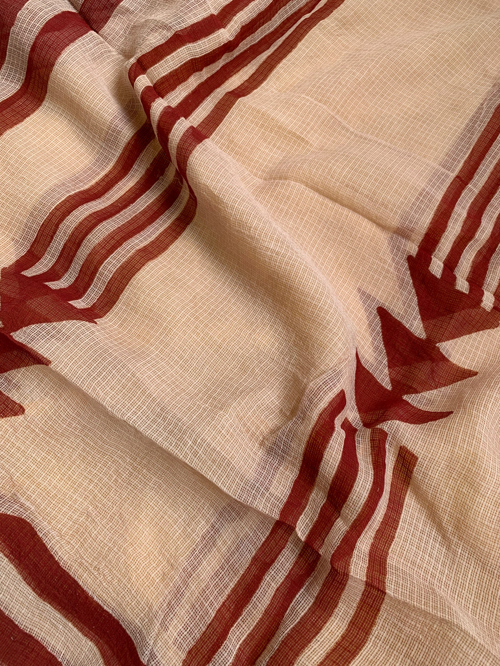 Handcrafted Cotton Kota Dupatta Suit