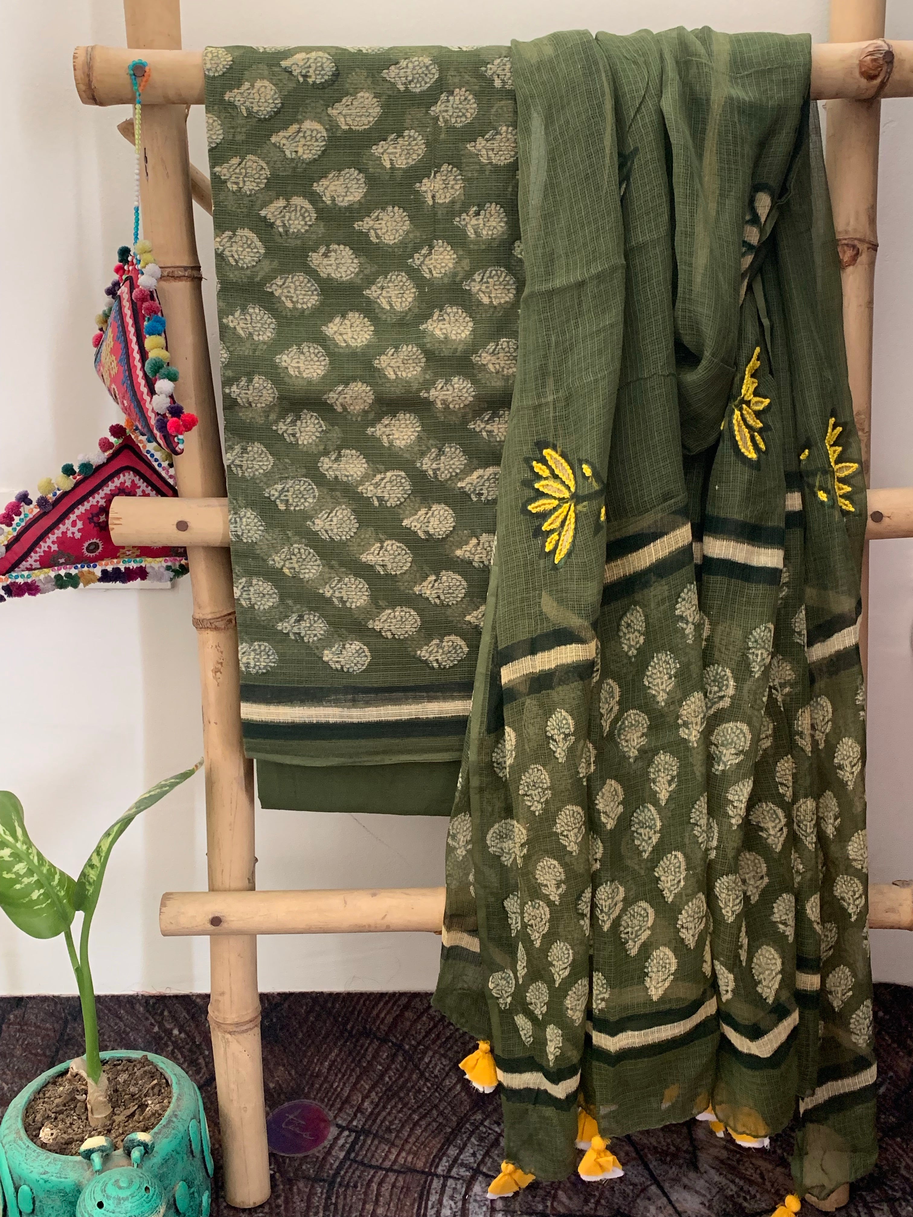 Handcrafted kota suit
