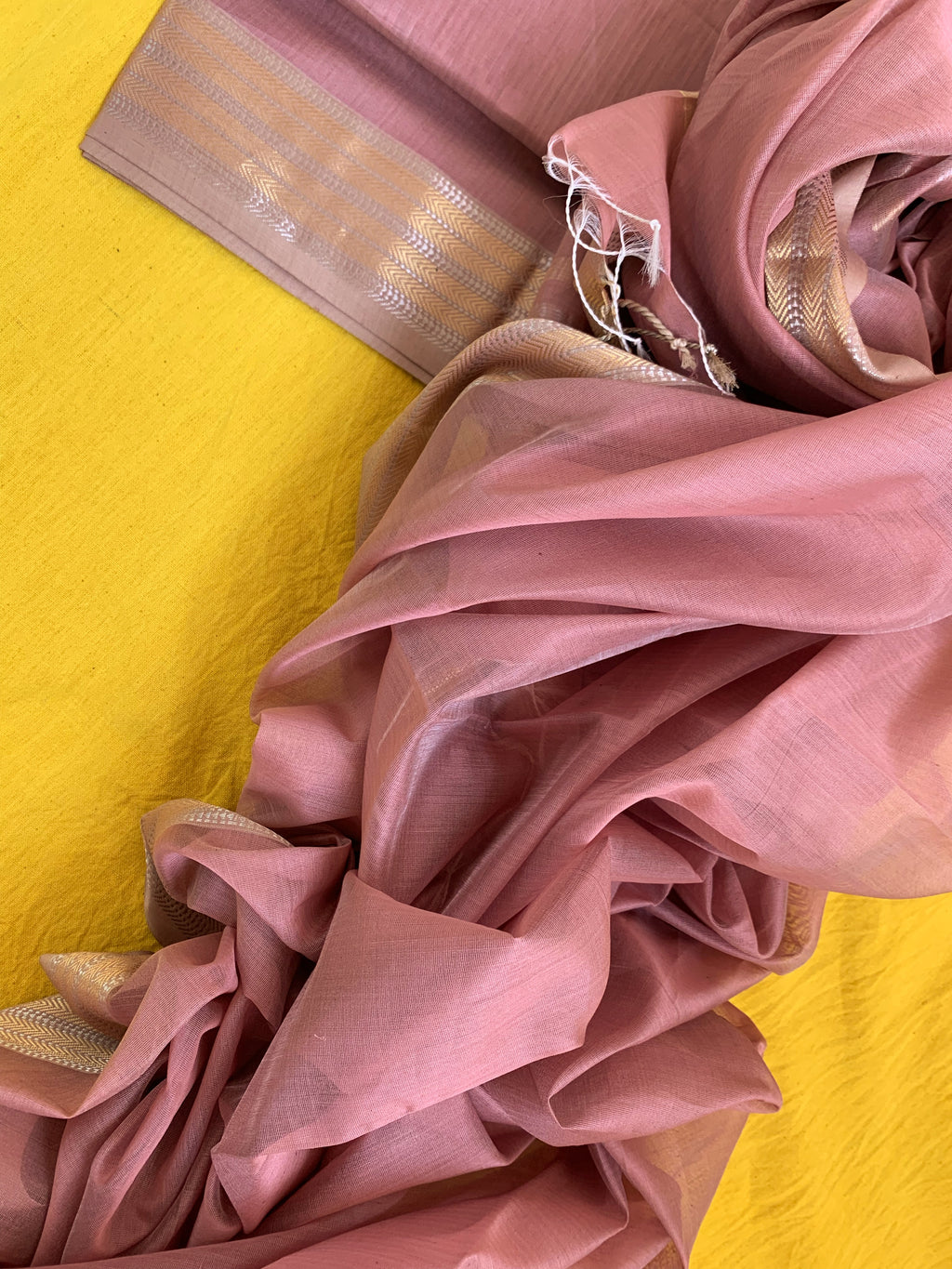 Handwoven Maheshwari Kurta dupatta set