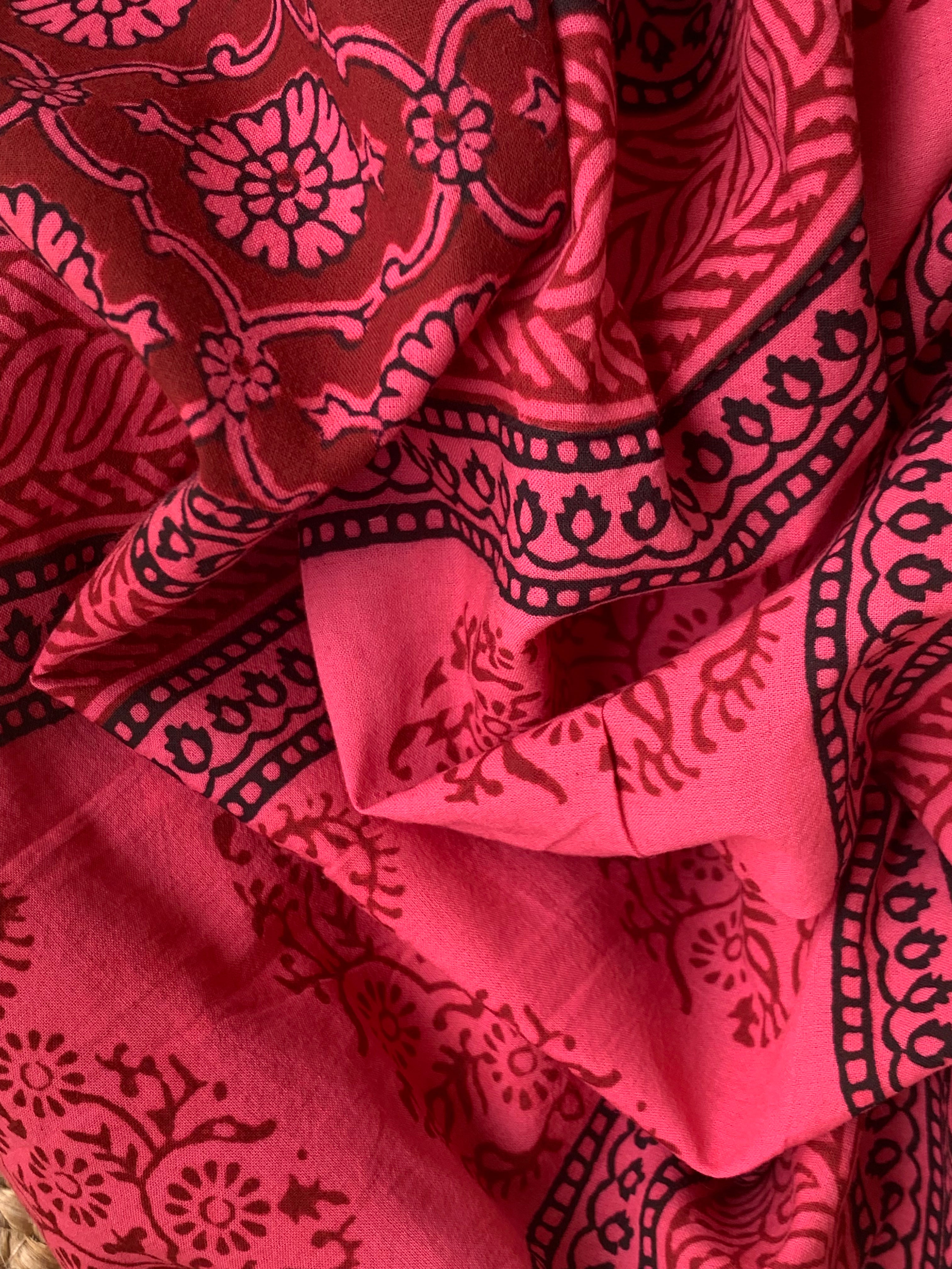 Natural Dyed Bagh Block Print Cotton Suit