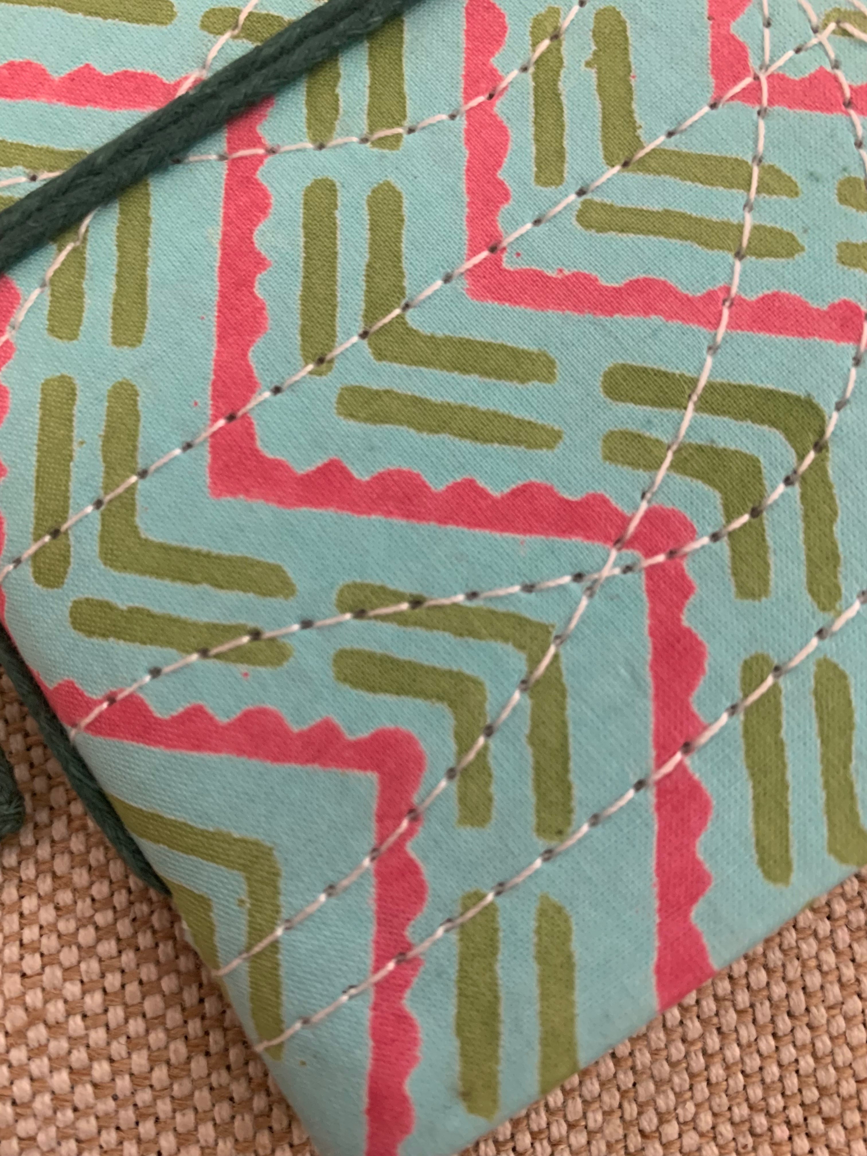 Block Print Fabric Cover Diary
