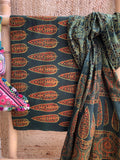 Natural Dye Ajrakh Kurta Dupatta set