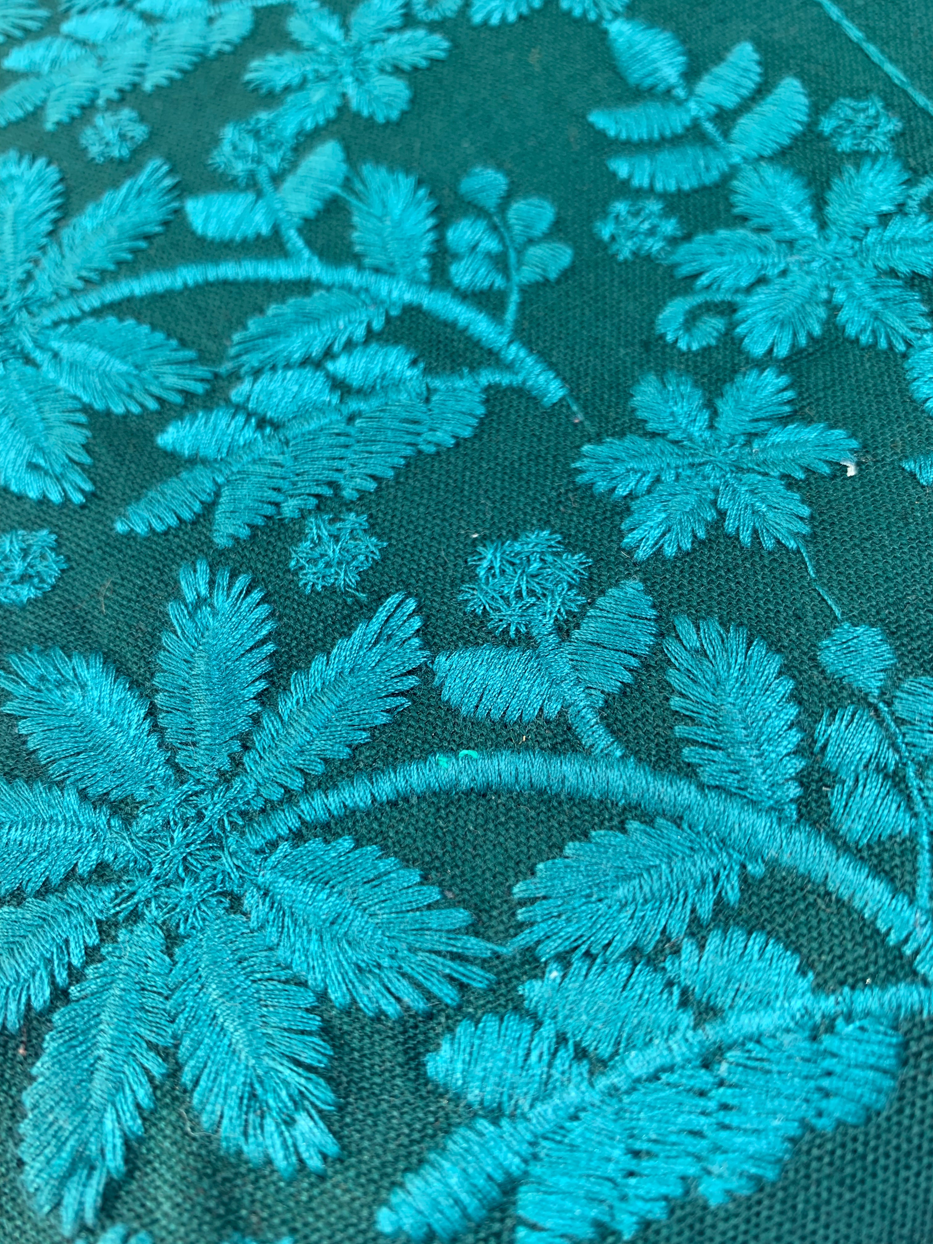 Hand Machine Embroidered Kurta