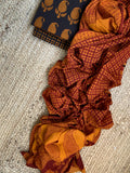 Natural Dyed Bagh Handblock Cotton Suit