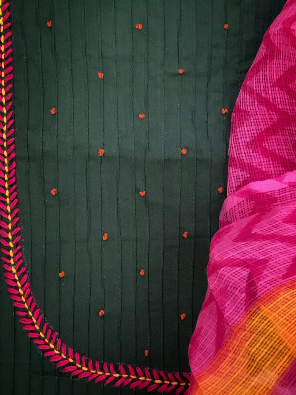 Handcrafted Kurta Dupatta set