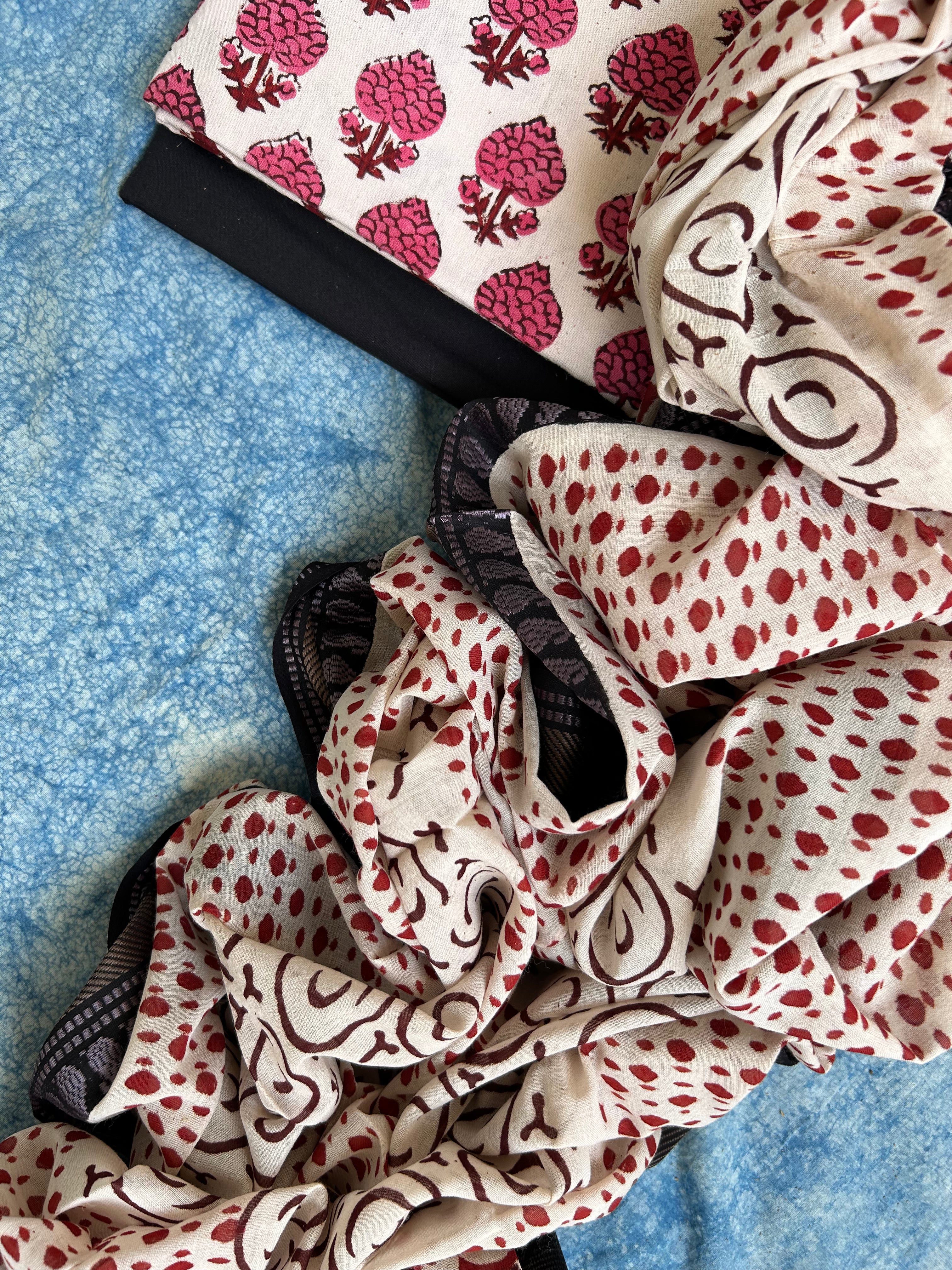 Handblock Cotton Suit