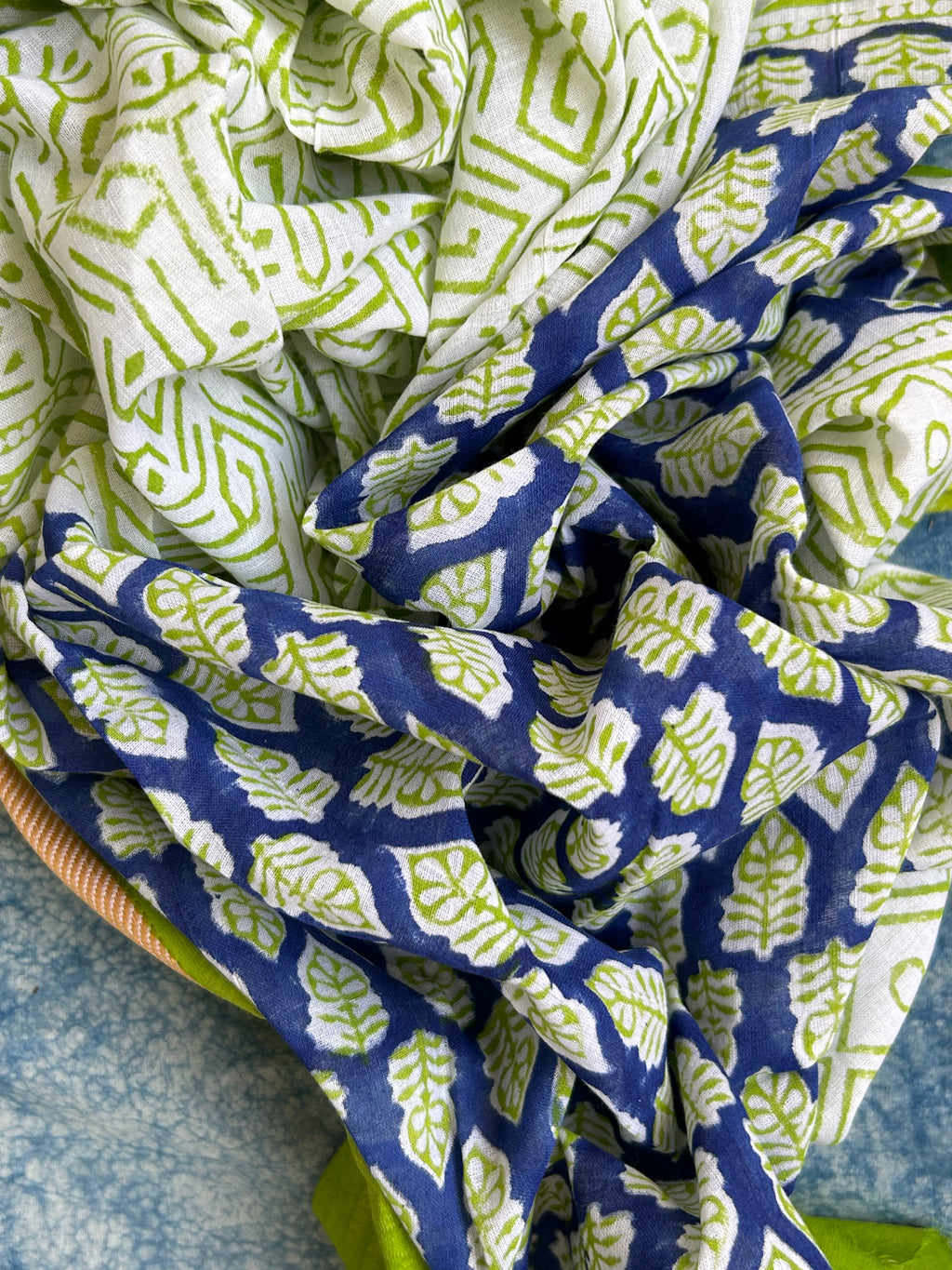 Handblock Cotton Suit