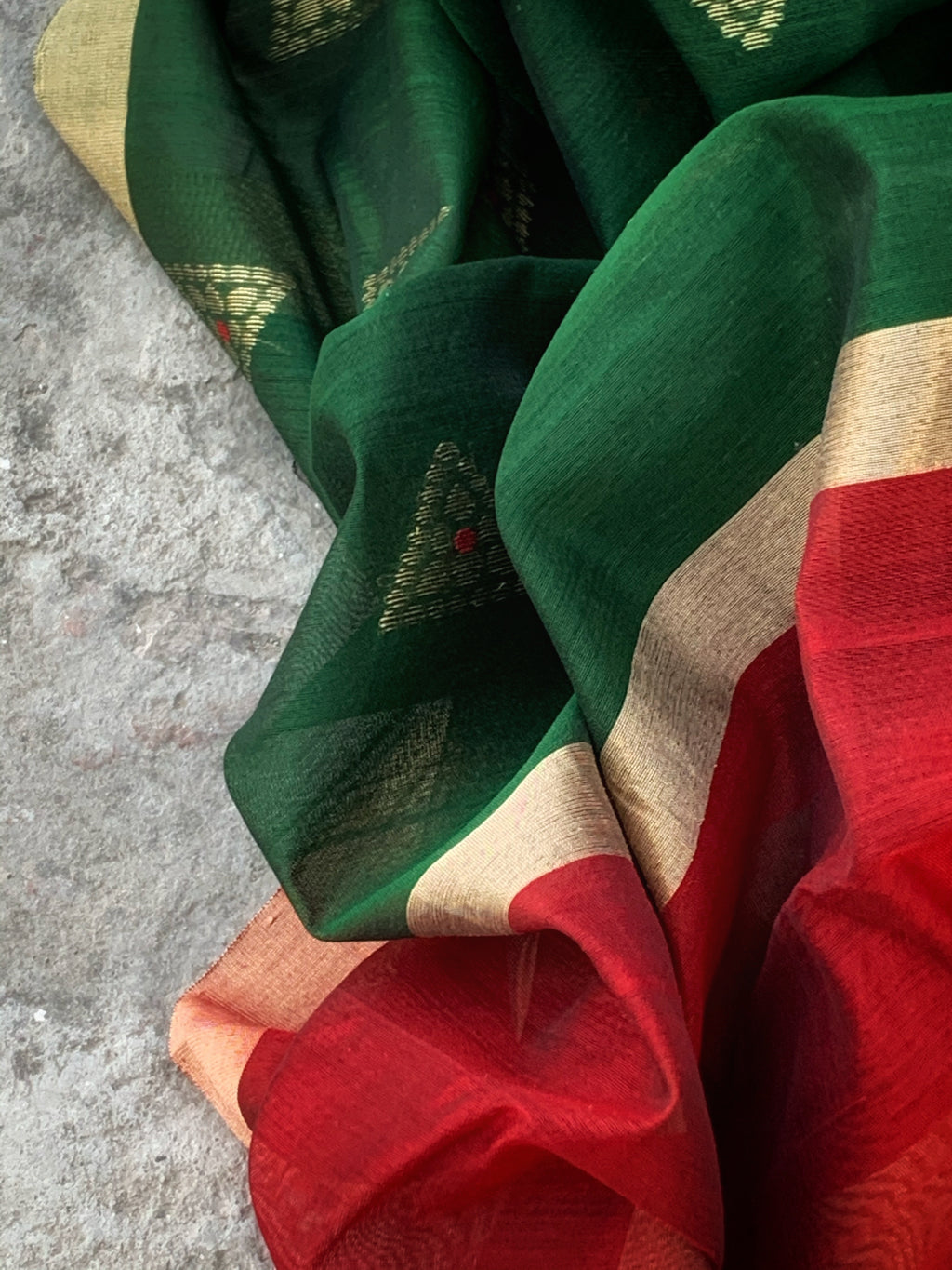 Handwoven Chanderi Kurta Dupatta Set