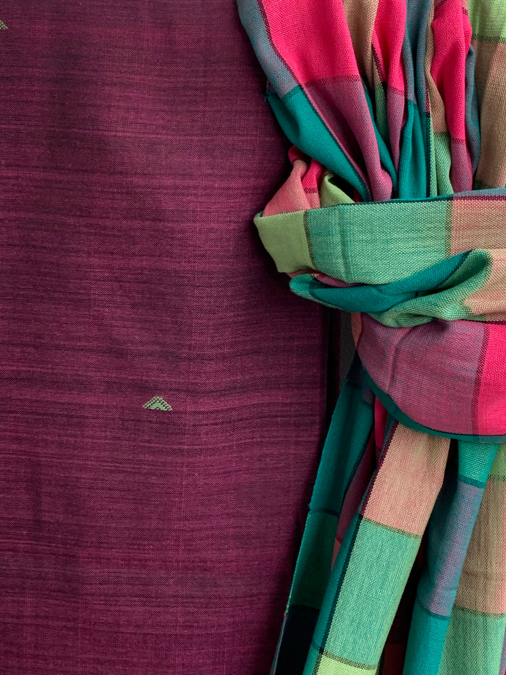 Handwoven Bhujodi Kurta Dupatta Set