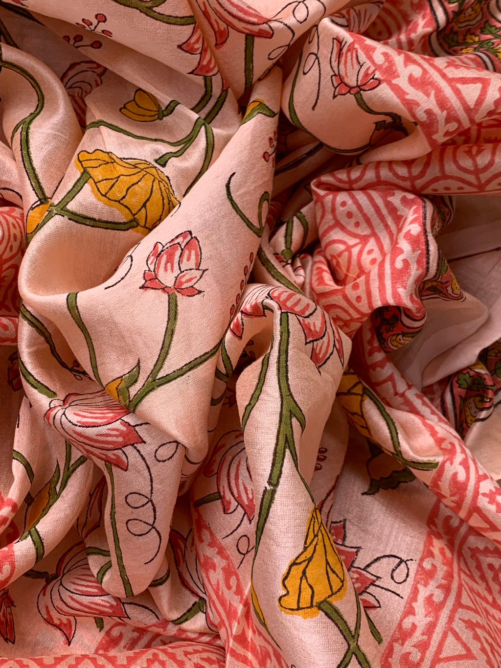 Handcrafted Cotton Chanderi Set