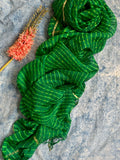 Handcrafted Tie-Dye Silk Kota Doria Dupatta