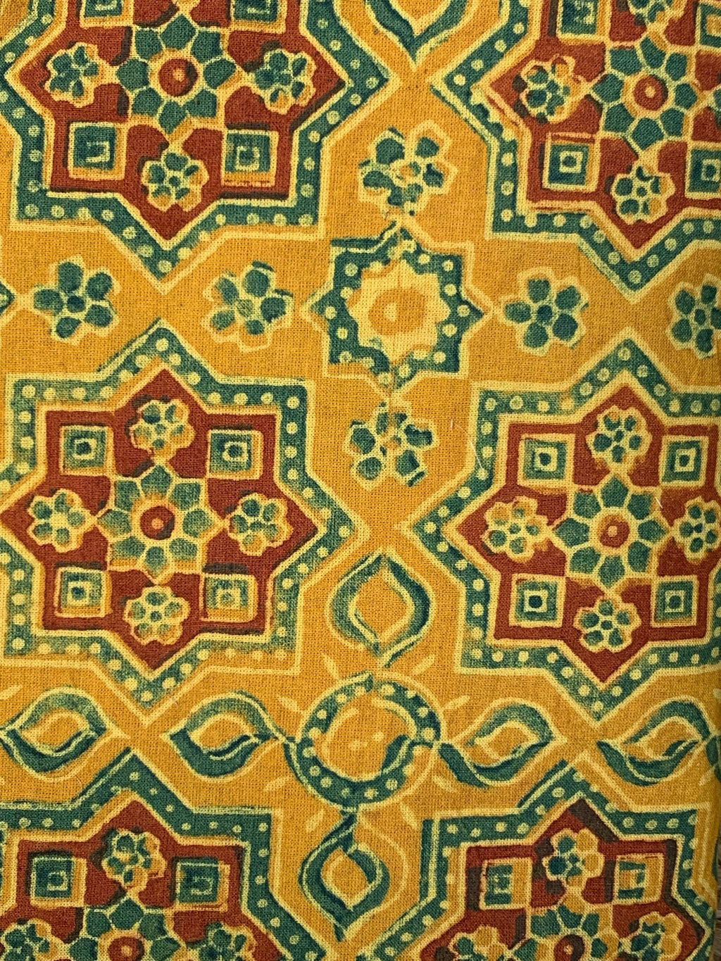 Handblock Ajrakh Kota Suit